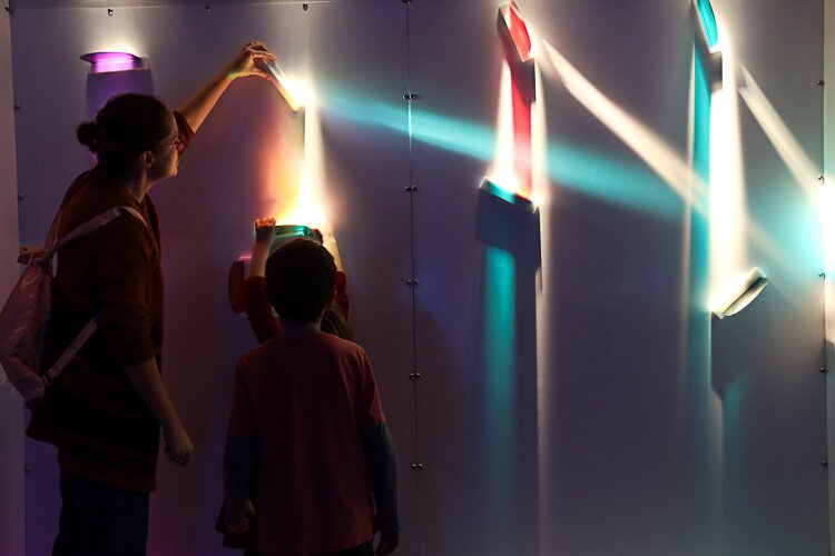 The interactive aspects of The Nature of Color spark intellectual curiosity and possibility.