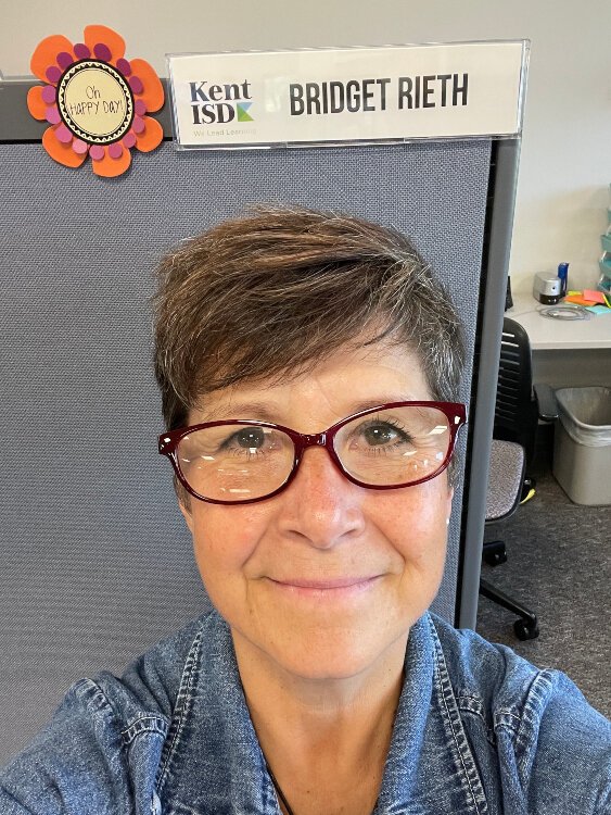 Bridget Rieth, a literacy coach with Kent Intermediate School District