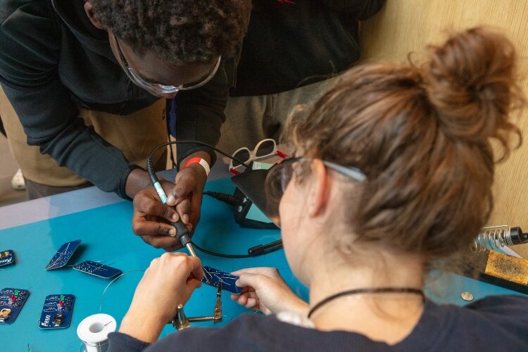 Incorporating students into Tech Week began in the first year.