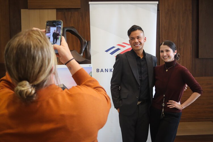 Everyone is excited for Domingo Munoz, WMHCC's Interim Chief Operating Officer, who is on loan from Bank of America for 18 months in this new role.