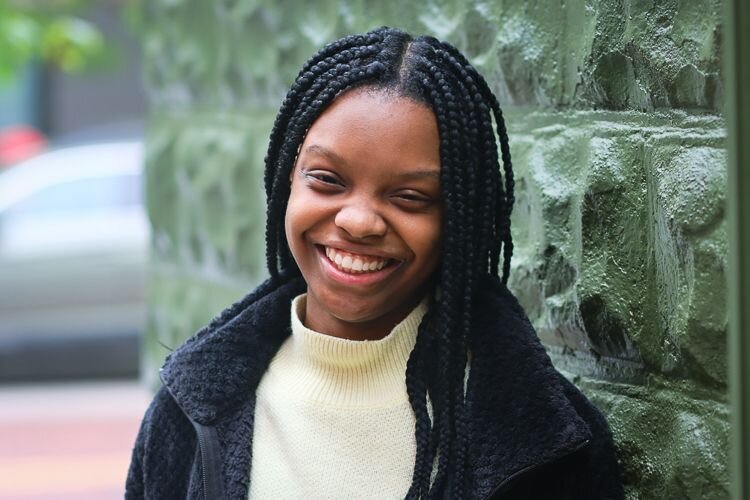 Voices of Youth author Mazonnah Holiday.