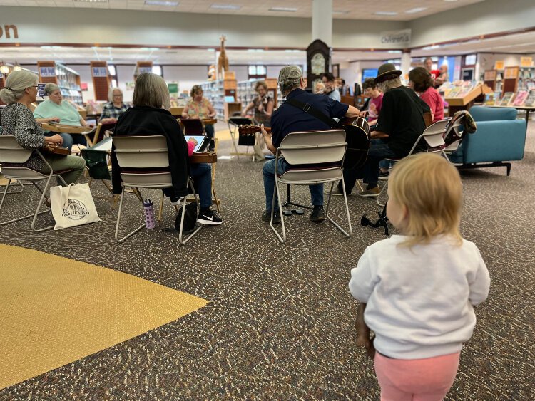 Kent District Library is creating a community Third Space. Study rooms are being booked for a variety of activities from dulcimer rehearsal to Girl Scout meetings.