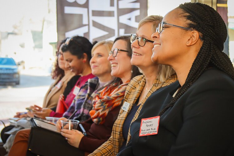 More than 50 people attended a launch for Sandra Upton's first book.