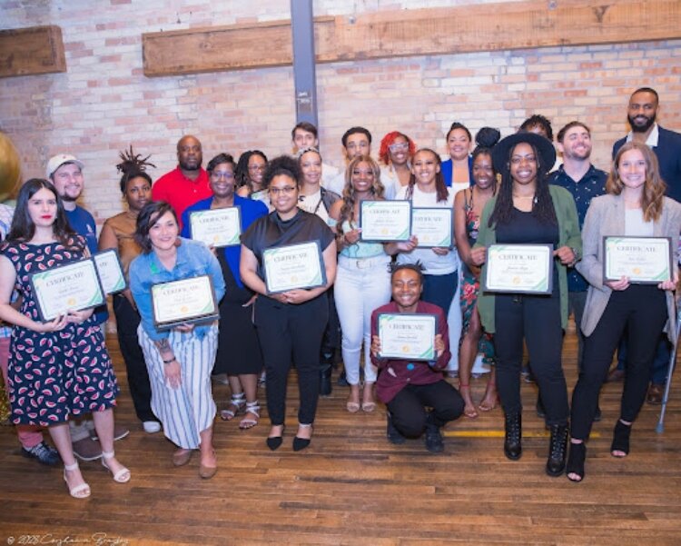 A SpringGR graduating class.