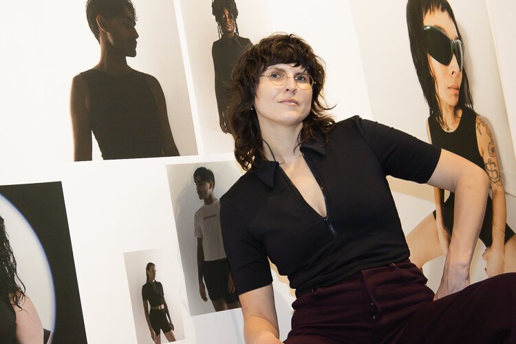 Androgynous swim and sunwear line Saint Andro is a self-described "creative experiment."