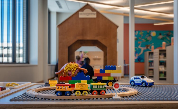 With their latest upgrade and installation of the WonderKnook spaces, KDL continues to encourage play, an important element of learning.