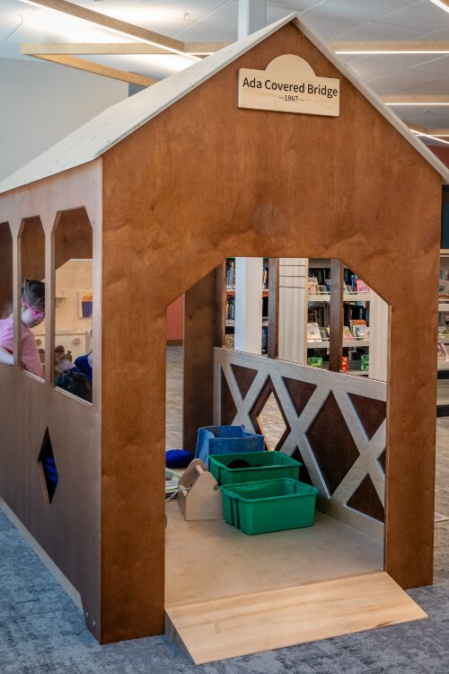 With their latest upgrade and installation of the WonderKnook spaces, KDL continues to encourage play, an important element of learning.