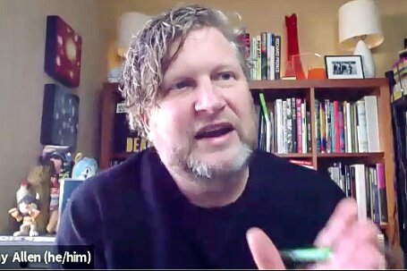 Publisher Tommy Allen on Zoom