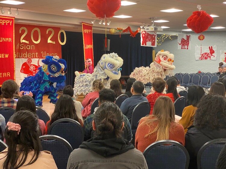El Festival de Año Nuevo Lunar de la Grand Valley State University a principios de 2020.