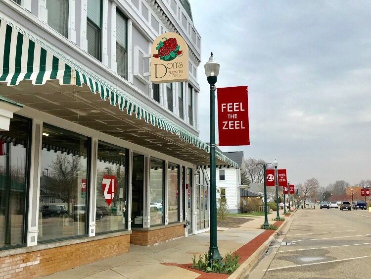 Merchants within the boundaries of the Zeeland Shopping Area Redevelopment Board can apply for the grants.