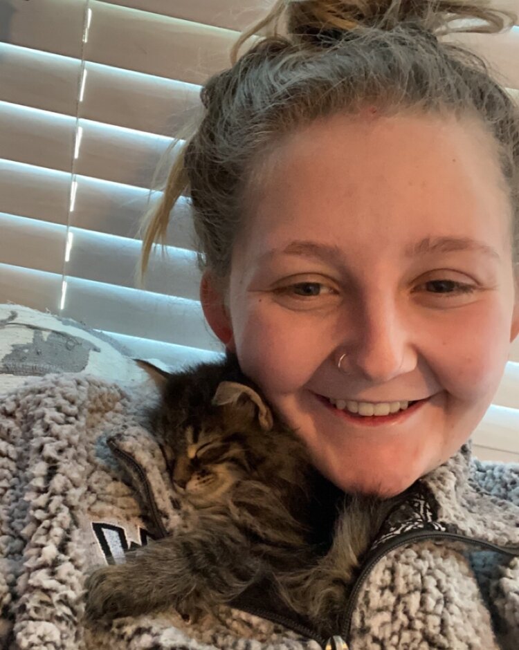 When kittens do not have a mom, you become their mom, Kathryn Agar says.