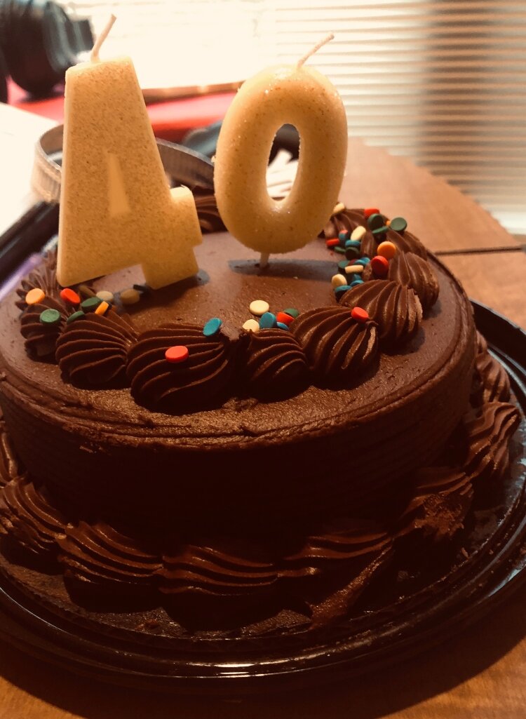 Lucia's birthday cake