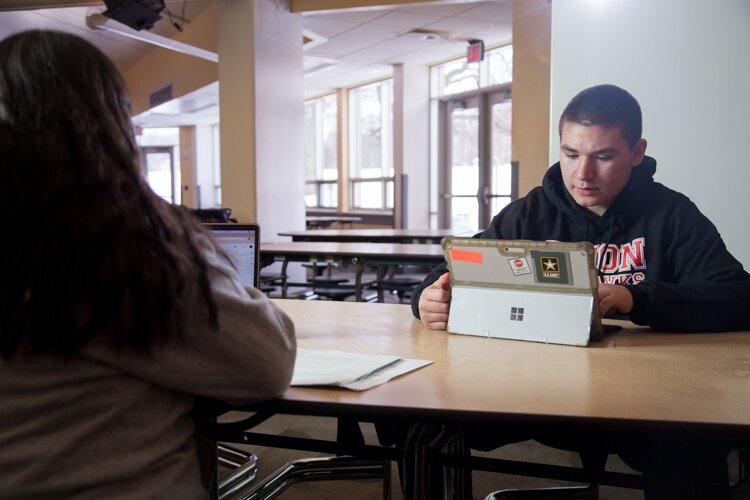 Union High School student Cody Garrison will be graduating this year, and will be eligible for the Challenge Scholars program for college.
