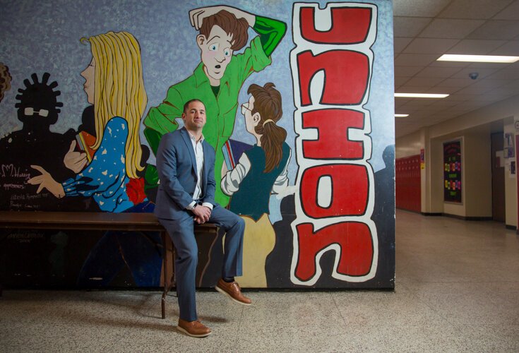 Aaron Roussey, principal of Union High School.