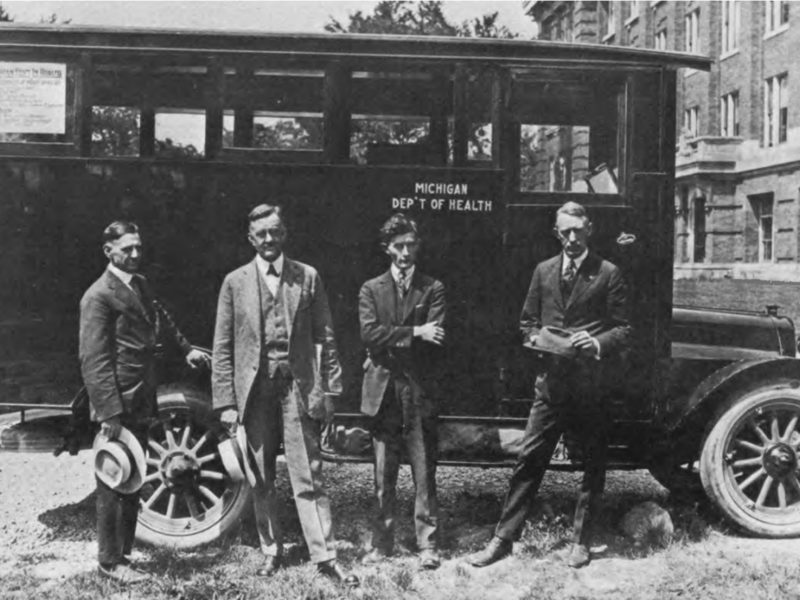 MDHHS staff early 20th century.