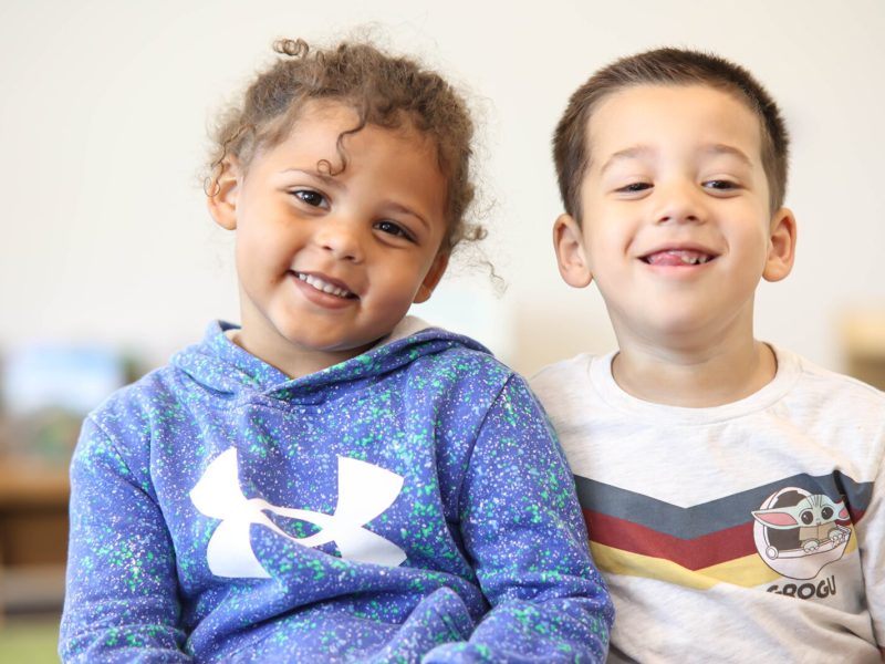 Children at Baxter Community Center in Grand Rapids.