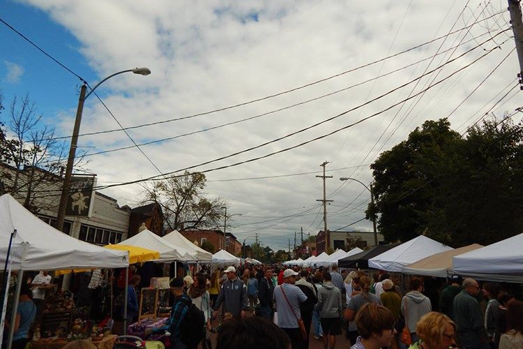 The Eastown Street Fair. 