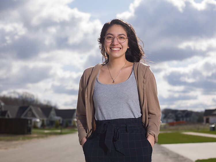 Clarissa Mata, the youngest LEADeres graduate.