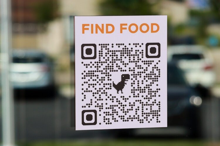 Folks can scan this to find FAWM pantries across 40 counties, including the U.P.