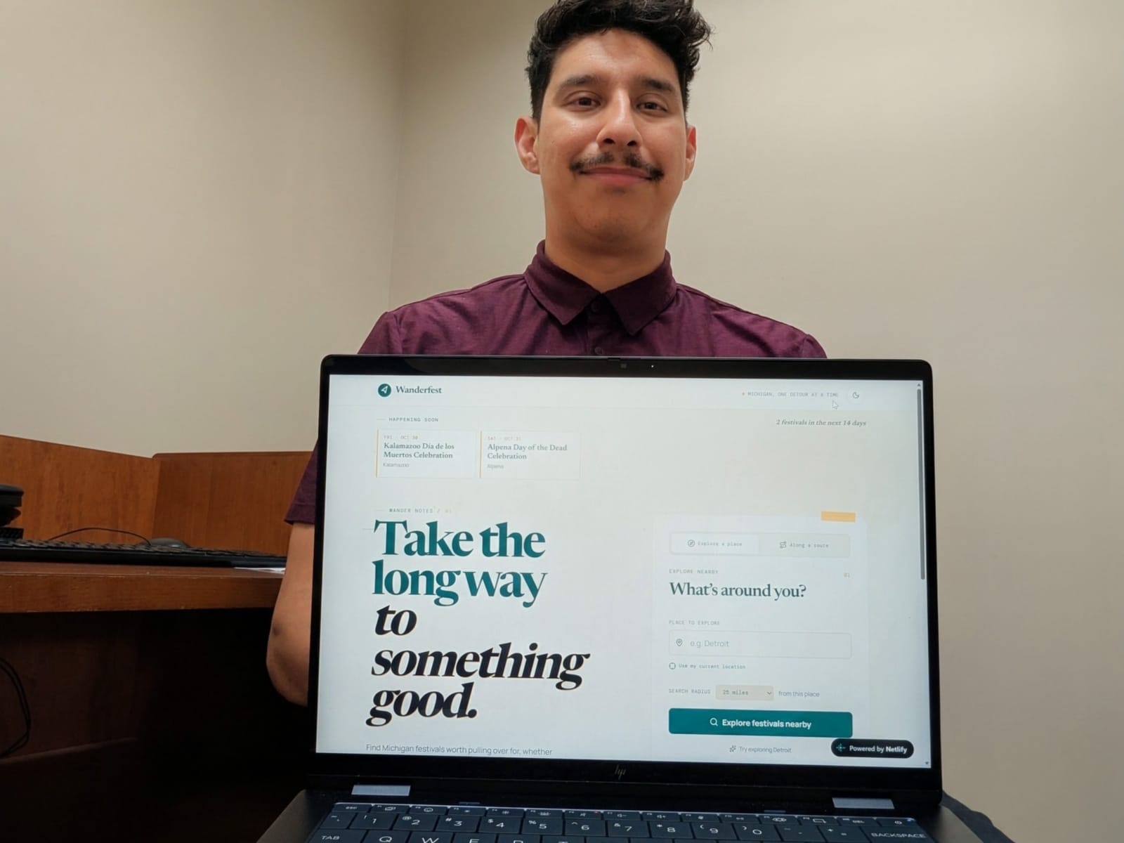 GVSU grad helps travelers discover Michigan festivals with free app – Rapid Growth